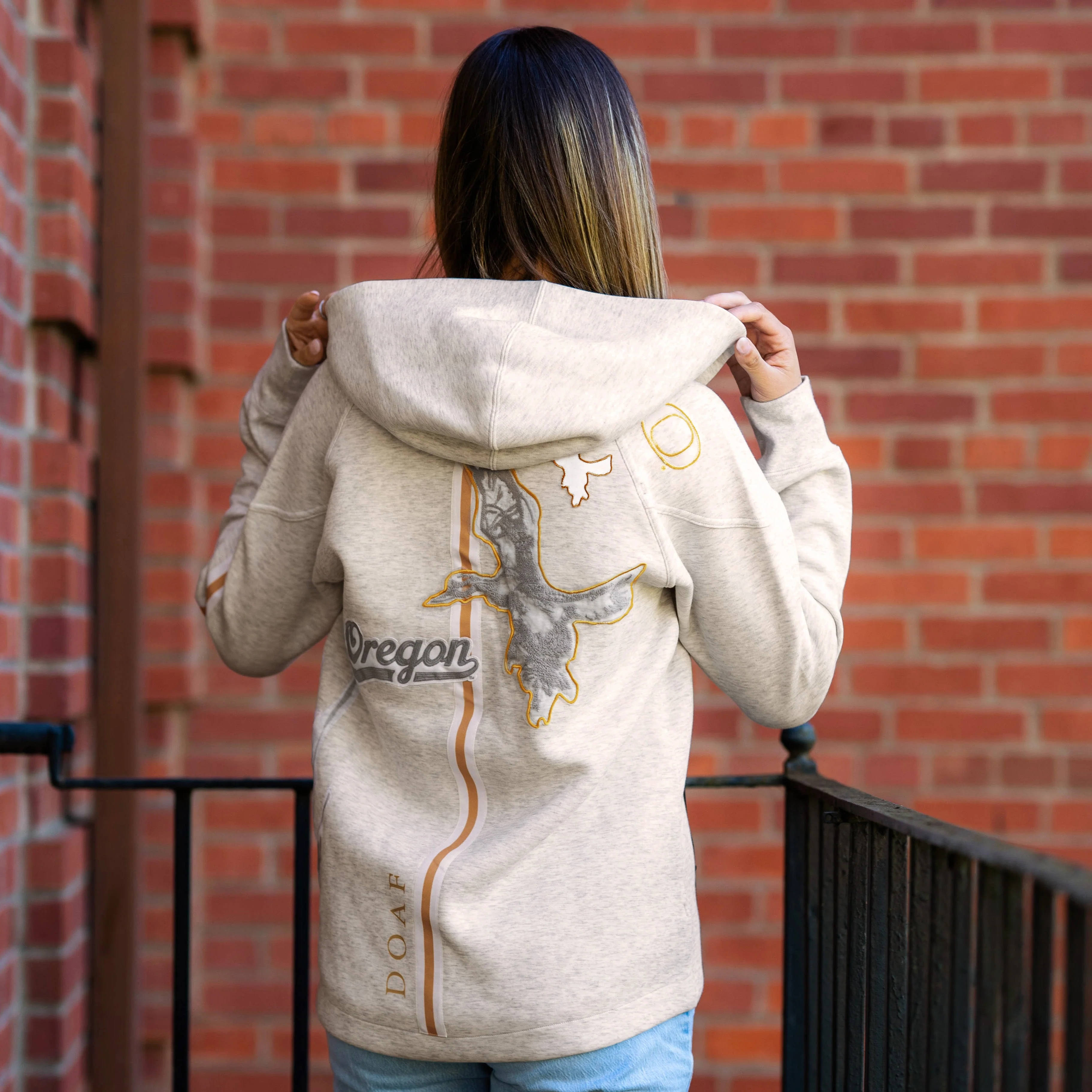 The Power of Flight Women's Full Zip Hoodie - Image 5